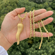 Load image into Gallery viewer, New Dubai Gold Jewelry Women's Fashion Necklace Boutique Wedding Bridal Copper Gold Design Trendy Chain Necklace