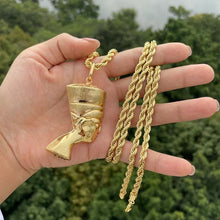 Load image into Gallery viewer, New Dubai Gold Jewelry Women's Fashion Necklace Boutique Wedding Bridal Copper Gold Design Trendy Chain Necklace