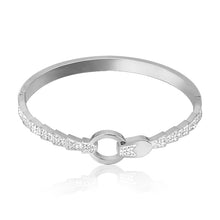 Load image into Gallery viewer, Snake Shaped Bracelet 18k Gold-plated Diamond Titanium Steel Bracelet African Jewelry Dubai Luxury Designer For Women