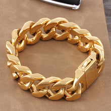 Load image into Gallery viewer, high quality luxury 18k dubai gold plated Bracelets for men and women Fashion jewelry Men's Bracelet