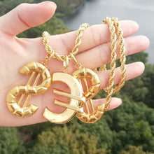 Load image into Gallery viewer, New Dubai Gold Jewelry Women&#39;s Fashion Necklace Boutique Wedding Bridal Copper Gold Design Trendy Chain Necklace
