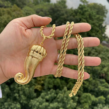 Load image into Gallery viewer, New Dubai Gold Jewelry Women&#39;s Fashion Necklace Boutique Wedding Bridal Copper Gold Design Trendy Chain Necklace
