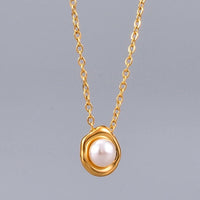 Plated 18K Gold Snake Bone Chain Light Chain Necklace Female 999 Full Gold Clavicle Chain Valentine's Day Birthday Jewelry Gift