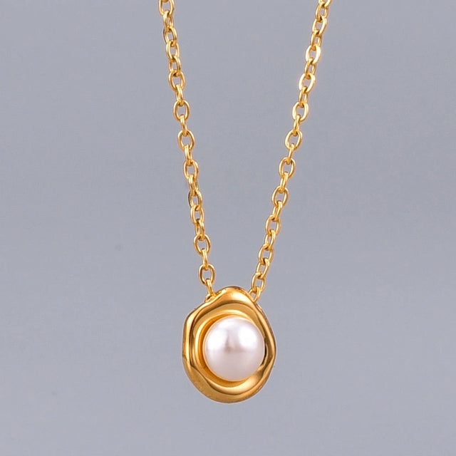 Plated 18K Gold Snake Bone Chain Light Chain Necklace Female 999 Full Gold Clavicle Chain Valentine's Day Birthday Jewelry Gift