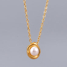 Load image into Gallery viewer, Plated 18K Gold Snake Bone Chain Light Chain Necklace Female 999 Full Gold Clavicle Chain Valentine&#39;s Day Birthday Jewelry Gift
