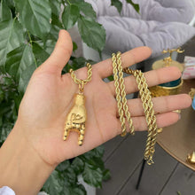 Load image into Gallery viewer, Wholesale New Dubai Gold Color Jewelry Women&#39;s Fashion Necklace Boutique Jewelry Set Wedding Necklace Sets For Women Indian
