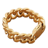 high quality luxury 18k dubai gold plated Bracelets for men and women Fashion jewelry Men's Bracelet
