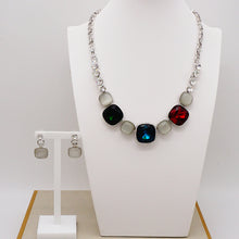 Load image into Gallery viewer, Fashion Wedding Jewelry Sets Gold Colour African Beads Necklaces Earrings Dubai Indian Bridal Jewelry Set For Women Party Gift
