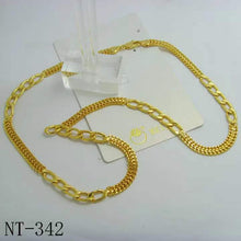 Load image into Gallery viewer, Jewelry Set Women Fashion Oval Shape Wheatears African Dubai Gold Color Big Earrings Ring Bracelet Necklace for Bridal Wedding
